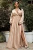 Plus Size Dresses Large Women's Dress Spring Summer 2023 Loose Swing Long Sleeve Casual Computer Evening Party