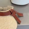 Sombrero de lengua de pato con protección solar de verano para mujer, nuevo sombrero hueco con protección solar para exteriores, sombrero de paja UV, sombrero de ala grande elegante a la moda