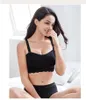 Tenue de yoga Push Up Soutiens-gorge pour femmes Sous-vêtements Mince Tube Top Enveloppé Poitrine Style Bandoulière détachable Deux vêtements Soutien-gorge Sport