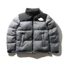 Northe Designer Black Down Parkas Winter Puffer Kobieta zagęszczająca kurtka zagęszcza się ciepły płaszcz wypoczynek męski ubrania moda