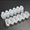 wholesale E-cigarettes jetables Drip tip Test Embout jetable transparent Embouchure en silicone Embouts pour BC5000 bouffées Ecigs LL