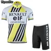 Bisiklet Jersey Setleri Yaz Erkekler Sarı Bisiklet Forması Kısa Set Giyim Biber Likra Şort Bisiklet Giyim Kiti Jel Pad Karışık Boyut olabilir 230823