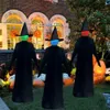 Other Event Party Supplies Light-Up Witches with Stakes Halloween Decorations Outdoor Holding Hands Screaming Activated Sensor Decor Dropship 230823