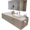 Bath Accessoire Set American Style Light Luxury Badkamerkast Combinatie Dubbele bekken Wasstand