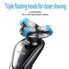 Electric Shavers Shaver for Men 4D Beard Trimmer USB RECHARGABEABEL Professional Hair Cutter Razor 2209213413605 L230823