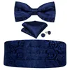 Neckkrawatte Set Brand Royal Blue Cummerbund für Männer formelle Bogen Gentlemen Tuxedo -Accessoires Hochzeitshemd Dekor 230822