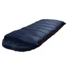 أكياس النوم DZQ 30 درجة مقنعين حقيبة نوم مستطيلة الأزرق 35 "x88" لوازم النوم الخفيفة الوزن 230823