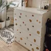 Vägg klistermärken boho oregelbunden polka dot barnkammare enkel skalpinne vinyl childers dekal baby barn rum lekrum hem dekor 230822