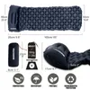 Открытые подушки Pacooone Outdoor Camping Sleeping Pad Складная коврик для коврика на пляж Матрац с подушками Ультрасовый воздушный коврик путешествие поход 230823