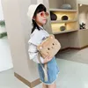 Handbags Cute Soft Plush Childrens Shoulder Bag Cartoon Cat Baby Girls Messenger Small Bags Winter Fashion Boys Kids Coin Purse 230823