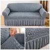 Stol täcker elastisk stretch soffa täckning 1234 sits slipcover soffa för universella soffor vardagsrumssektion l formad 1 st 230822