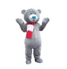 2024 Taille adulte Peluche Ours en peluche Costumes de mascotte Halloween Fantaisie Robe de soirée Personnage de dessin animé Carnaval Noël Pâques Publicité Costume de fête d'anniversaire Tenue