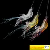 90mm 7g Soft Simulation Prawn Shrimp Fishing Floating Shaped Lure Bait Bionic ArtificialZZ