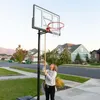 Balls Adjustable Portable Basketball Hoop 90584 Mini basket Pool basketball hoop Volleyball training equipment backpack Mi 230822