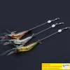 90mm 7g Soft Simulation Prawn Shrimp Fishing Floating Shaped Lure Bait Bionic ArtificialZZ