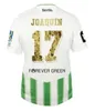 23 24 Real Betis 남자 축구 유니폼 홈 4rd Joaquin B.Iglesias 축구 셔츠 Canales Fekir 2023 2024 지속 가능성 특수 축구 셔츠 코파 최종 챔피언