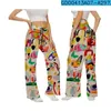 Kobiety Pants Women Pant harajuku wydrukowane spodnie Jogger 2023 Sojinmcasual Sweatpant Owwony sznurka streetwear