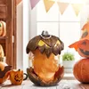 Objetos decorativos Figuras ruído ativado Pumpkin Animated Decoração