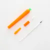 당근 롤러 볼트 펜 0.5mm 오렌지 야채 모양의 학생 문구 젤 펜 크리스마스 선물