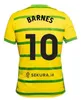 2023/24 Norwich Soccer Jerseys 2024 Sainz #8 Gibbs #9 Sargent G.Sara Uniform Mens #10 Barnes McLean Home Away Shirts