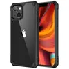 Mobiltillbehör TPU Akrylskyddande chockskydd Telefonfodral för iPhone 11 12 13 14 Pro Max Glossy Cases