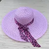 Шляпа шляпы широких краев кепку женщин пляжная шляпа складной солнечный купол