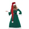 2020 Christmas Hat Plush Elf Santa Hat Cute Stripes Cartoon Creative Turkey Hats Nowy rok Przyjęcia ozdoby Dekoracja ozdoby HKD230823