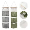 Сумки для хранения сумки Стена, висящая декоративная домашняя солнца, хлопковые льня