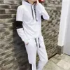 Survêtements pour hommes printemps et automne sweat à capuche ensemble mode coréenne lâche étudiant pantalon de sport décontracté costume vêtements 230822