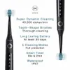 Escova de dentes fadawilwill elétrico de dentes sônico fw-507 recarregável carga USB impermeável dente eletrônico 8 pincels de reposição para adultos 230823