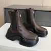 Plateforme Boot de la cheville Boots de designer français Femmes Dernières Arrivée Taille 35-42 Modèle 80901