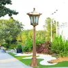 Lampe Led imperméable pour l'extérieur, pelouse, jardin, cour, paysage communautaire, européen, 1.1M