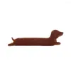 Pillow Brown Plush Short-legged For Couch Dachshund Dog Christmas Gift Home Decor Doll