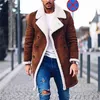 Men's versatile autumn and winter new fleece coat