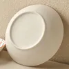 Миски подсолнечные матовые керамика глубоко диск домашний суп -контейнер кухня дома ежедневная обеденная