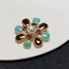 Brooches Pretty Elegant Brooch In French Turquoise