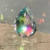 Садовые украшения H D 1pc Crystal Drops люстры подвесная лампа Prisms Beads Рождественский орнамент DIY Vishing Suncatcher Home свадьба украшения 230822