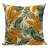 Kissen dekorative Abdeckungen Kissen Home Decor Tropical Flower Retro European Style Pillowcase Floral Sofa Polster 45x45 E2218