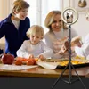 Штативы Light Stand Pogry Poground Portable Steatrod с 1 4 винтом для светодиодного кольца Softbox Phone Camera Level Projector 230823