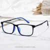 Mode zonnebrillen frames gmei optische pure glazen frame voor bijziendheid glazen mannen licht en comfortabel volledige rand groot formaat bril frames 8838 230822