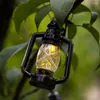 Strings Remote Control Light String Outdoor Vintage Kerosene Lamp Led Waterproof Halloween Christmas