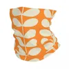 Шарфы Orla Kiely Designer Bandana Neck Gaiter Printed Leaf Balaclavas лицо Маска Шарф Многофункциональный головной убор ездит на поход