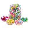 Teethers Toys BOBOBOX 50Pcs Round Silicone Beads 9mm Perle Teething For Jewelry Making Baby Products DIY Kralen 230822