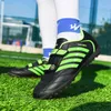 Dress Shoes Football Shoes Kids Soccer Shoes Cleats Grass Training Sport Sneakers For Boy Footwear TF Chaussures De Foot Pour Enfants 230822