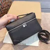 L19 Women Designer Crossbody Bags Fashion Trunk Box Bag Cosmetic Casmetic Case New Pocket Gocket Ladies Bags حقائب يد حقيقية جلدية