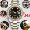 Huge diamond men watch Scallops dial Mechanica automatic 43mm High Quality steel swimming waterproof sports Style Classic black go201R