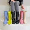 Rain Boots Water for Woman Shoes Fashion Galoshe Waterproof Rubber Fishing Working Shoe Footwear Botas Para Lluvia 230822