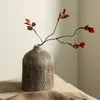 Chińskie wazon okrągły ceramiczne garncarskie garnko kwiatowe domowe akcesoria do dekoracji salonu HKD230823