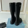 Женские ботинки Black Platform Shoes на кожаной обуви боевой бой белый ковбой Chelsea Boot Ada Женщины