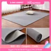 Carpet Living Room Carpet Coral fleece Sofa Coffee Table Rugs Kid's Bedroom Non-slip Soundproof Home Carpet Gray Balcony Bay Window Mat 230823